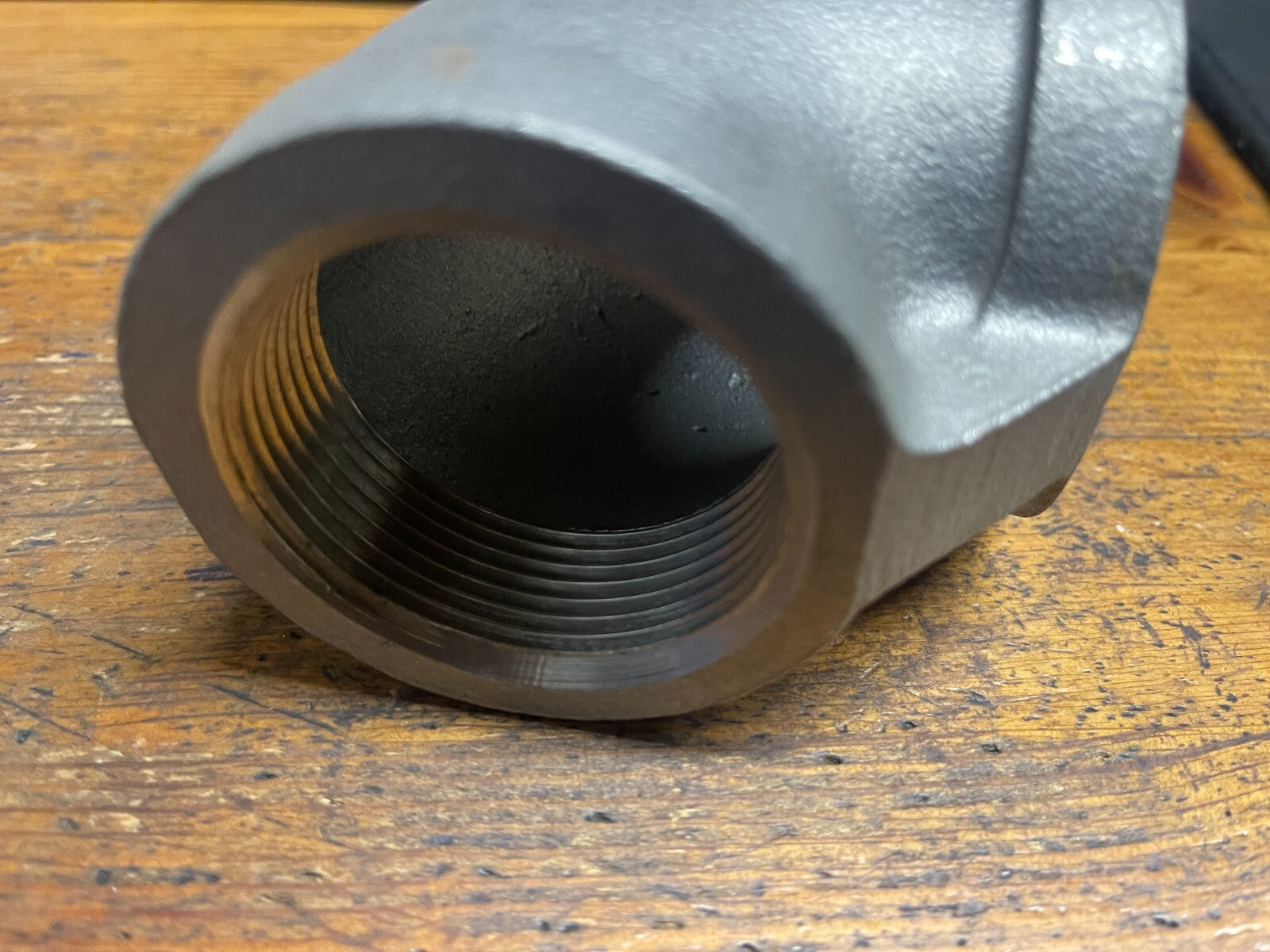 1" 1/2 BSP 90 Degree 316 Stainless Steel fitting pack of 2