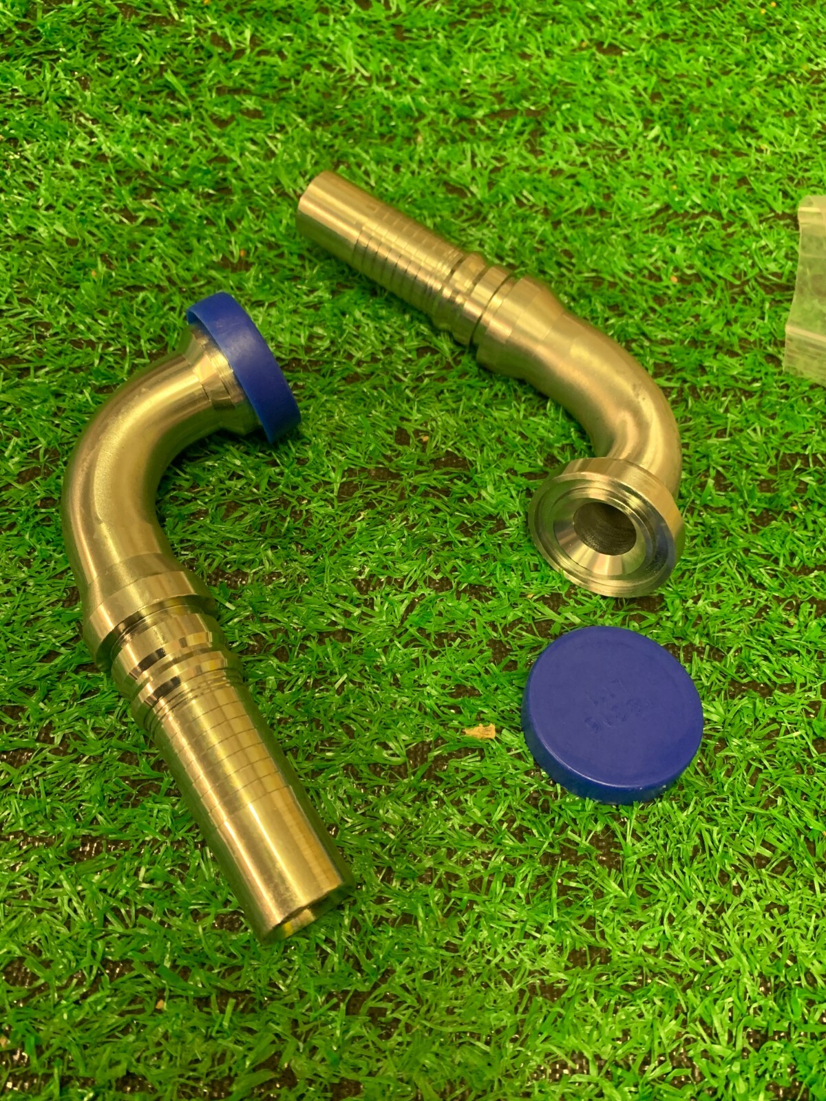 1" hydraulic hose insert SFLH 25 16 90 4SH flange fit 3000 psi pack of 2