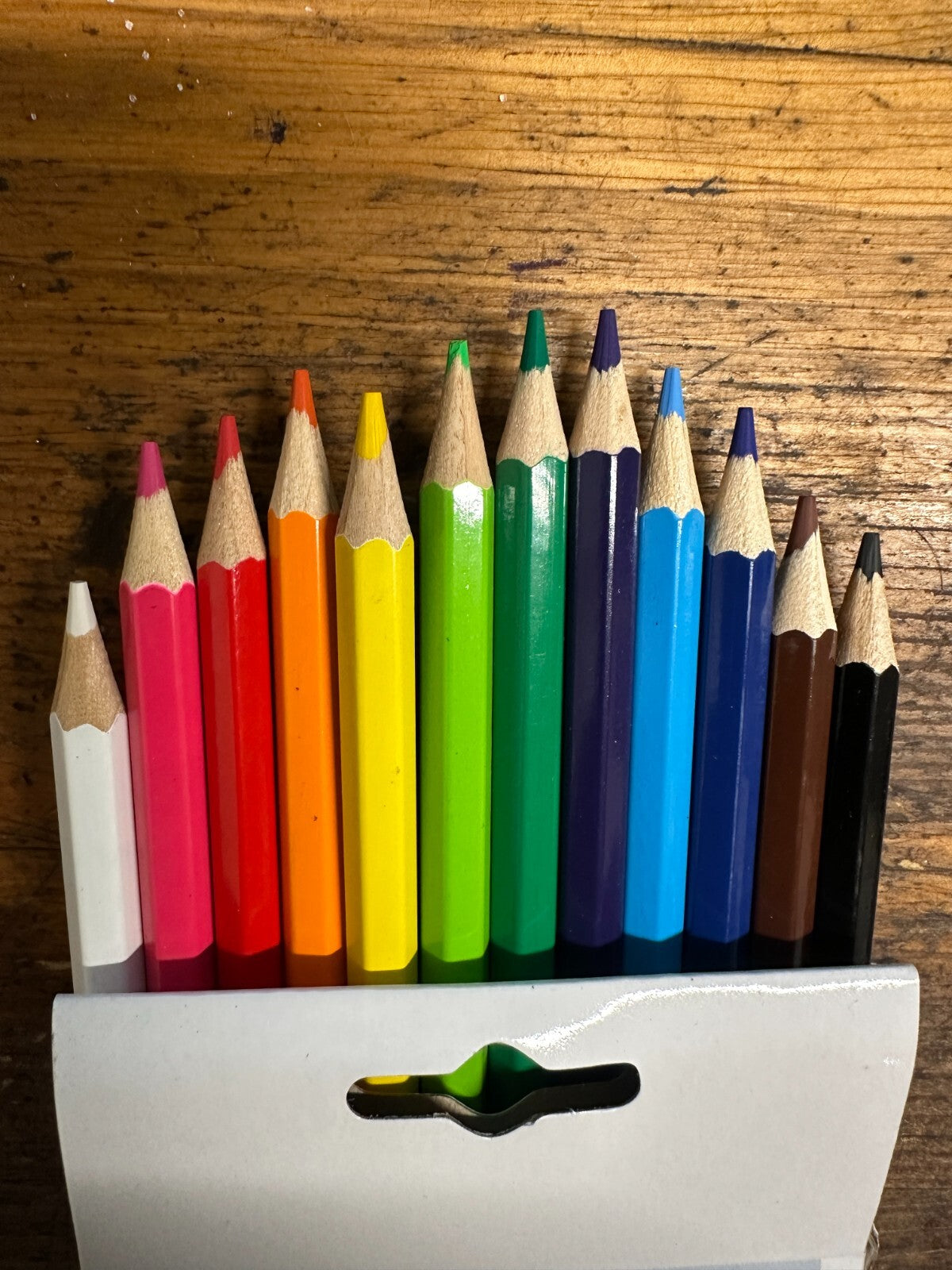 12 Pack COLOURED PENCILS Assorted Colours New in Pack x 2 packs 24 in total