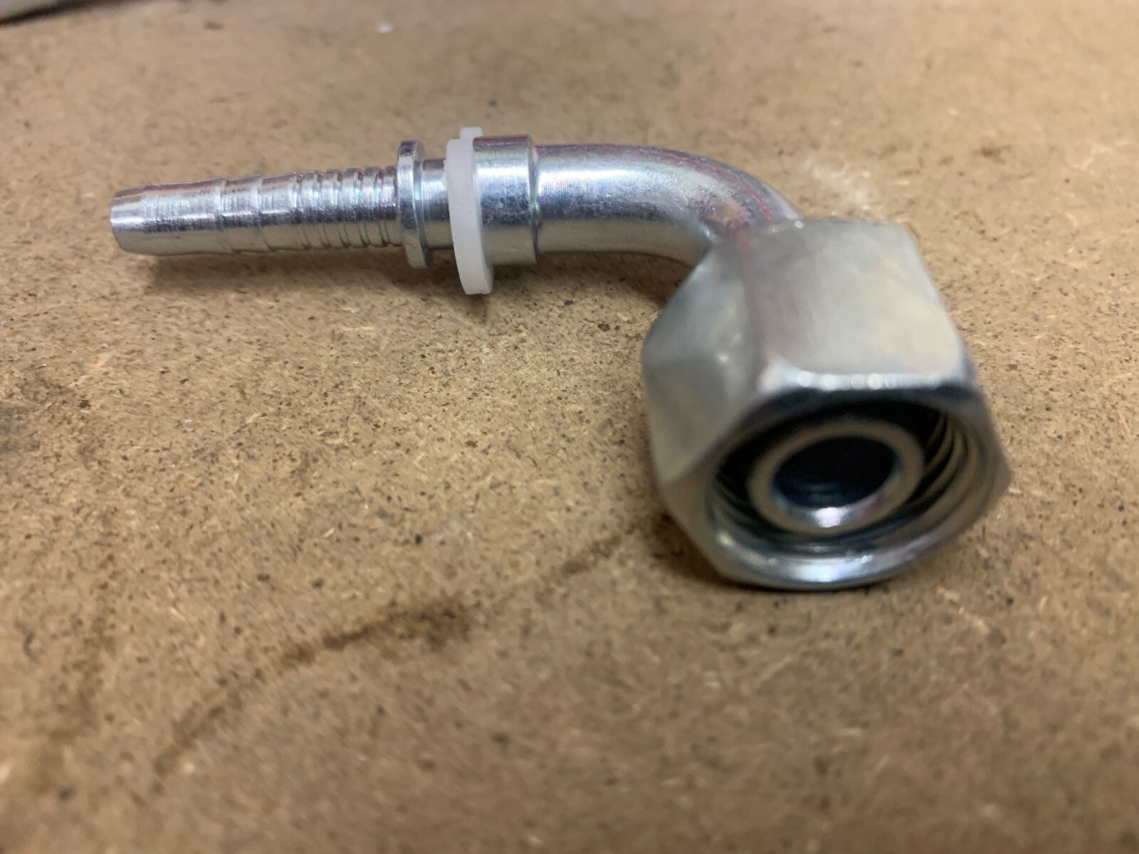 1/4 hydraulic hose insert M16 10L  female 90 " Swept  x 10