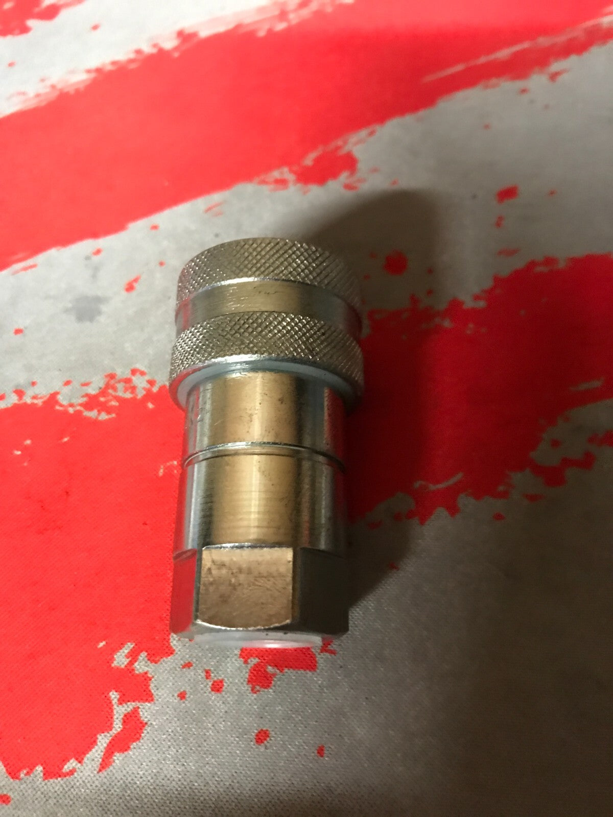 3/8 BSP ISO NV Quick release Hydraulic Female Coupler pack of 1