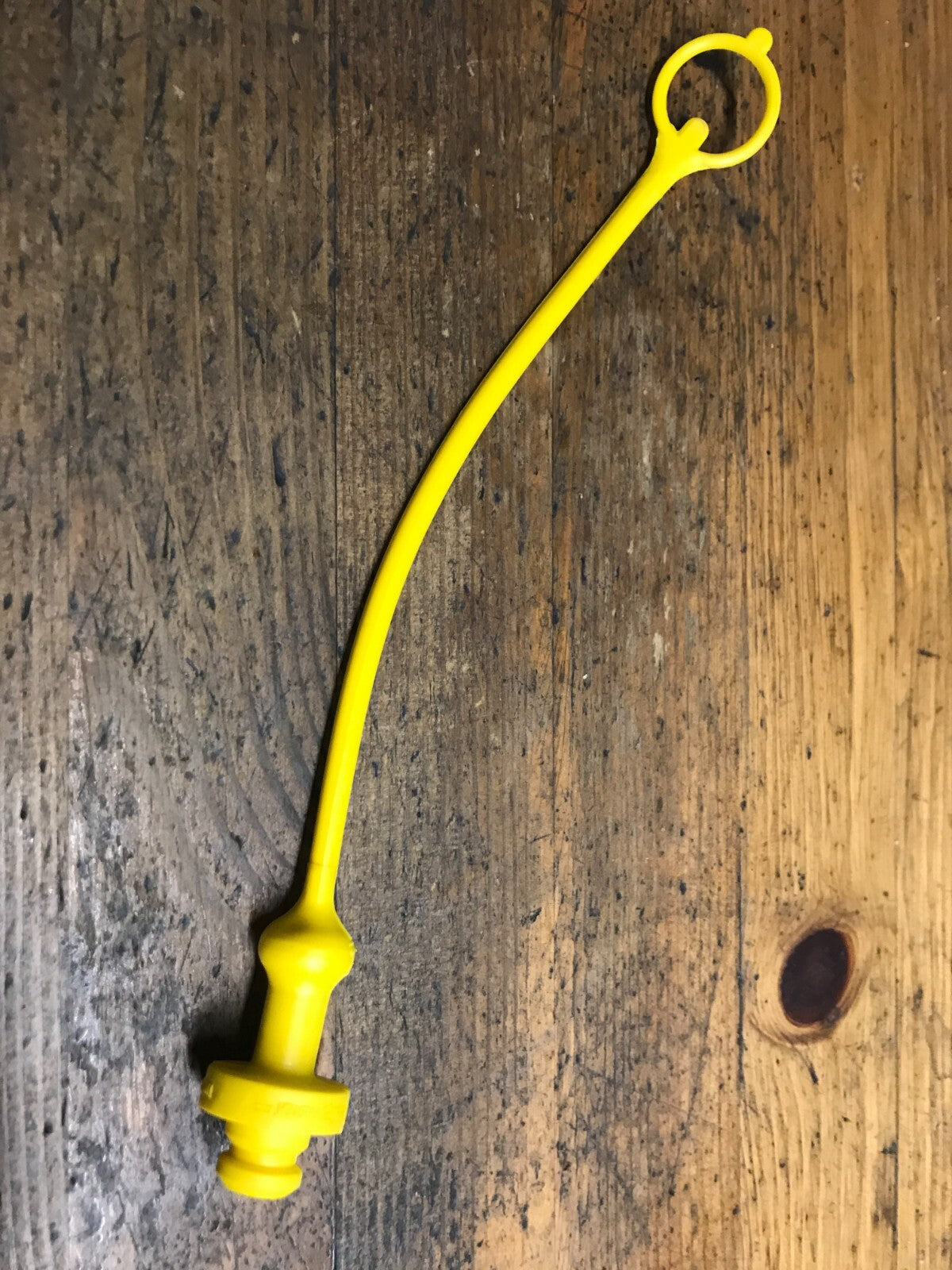 1/4 ANV female quick release hydraulic coupler dust plug Yellow