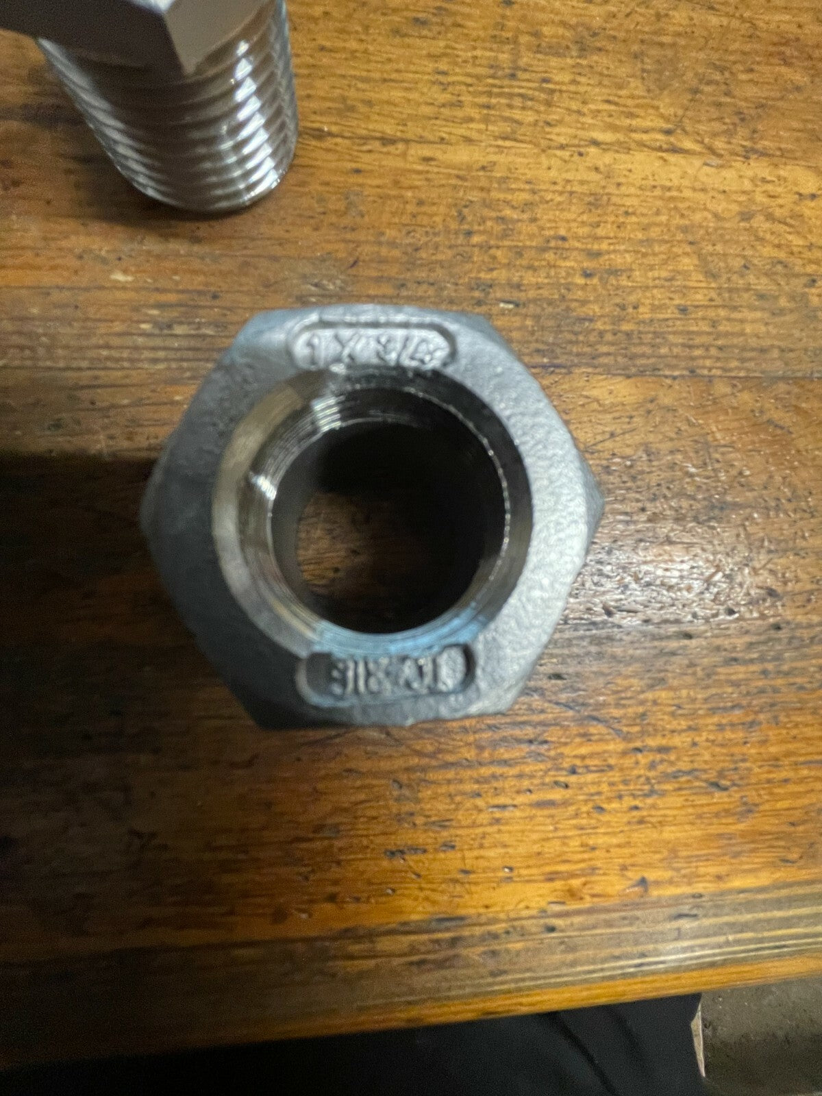 1 inch bsp - 3/4 bsp Reducing Bush Adapter 316 Stainless Steel pack of 4