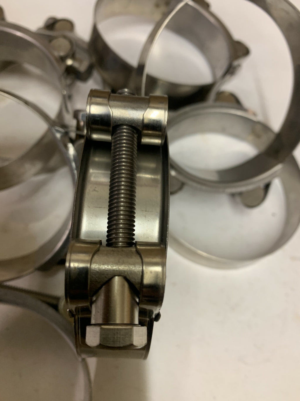 Hose Clamp Exhaust Layflat Suction Slurry Water Stainless Steel  86-91 mm x 4