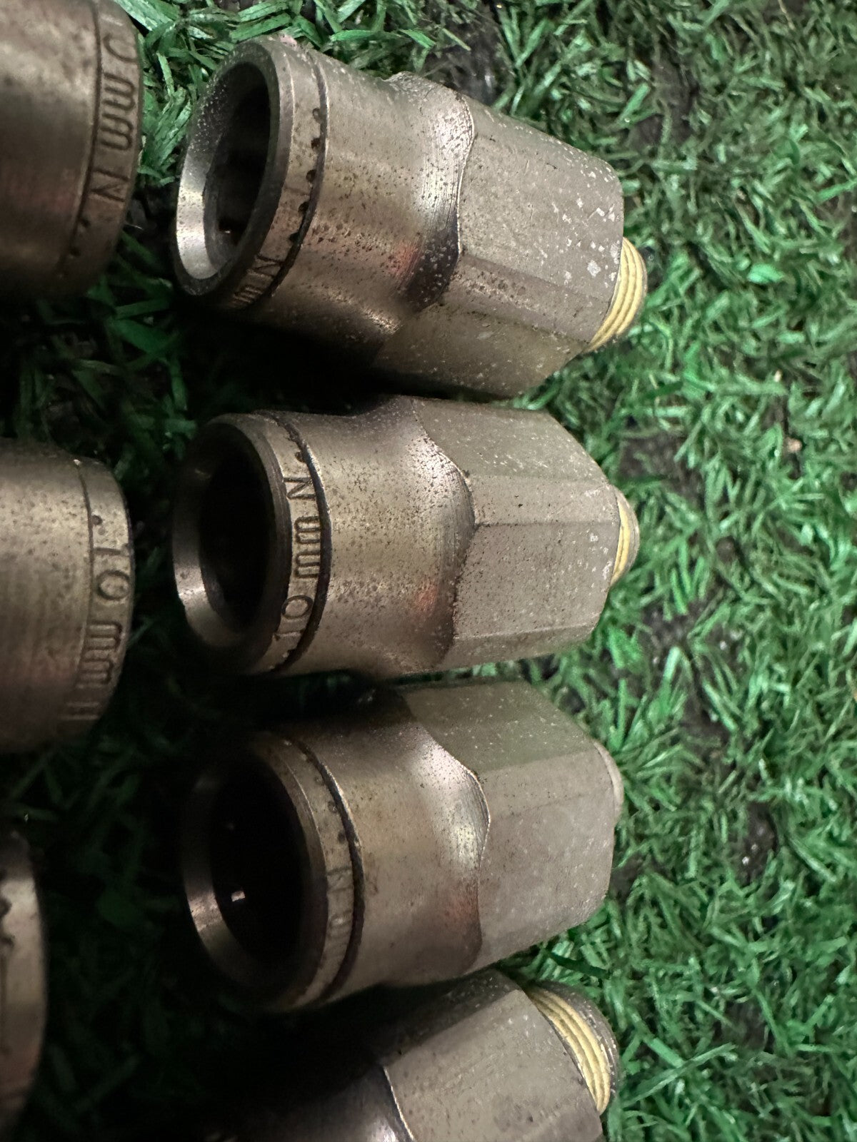 10mm pipe push fitting 1/8 bsp male stainless steel pack of 8