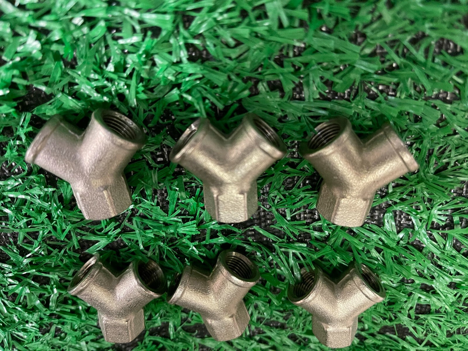 1/8 BSP Y-Piece Female Fittings pack of 6