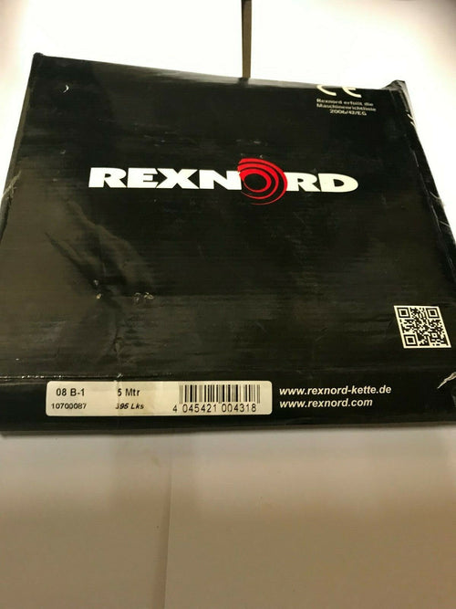 08B roller drive chain Rexnord 5 mtr roll with 4 connecting link 4 half link 