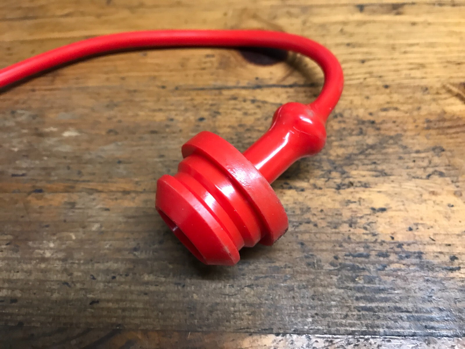 3/4 ANV female quick release hydraulic coupler dust plug Red