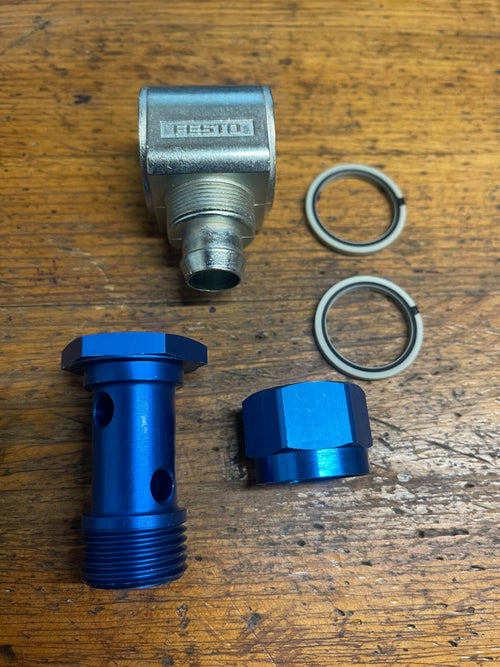 1 Piece Festo LCK-1/2-PK-13 4100 L Elbow Quick connector pack of 4