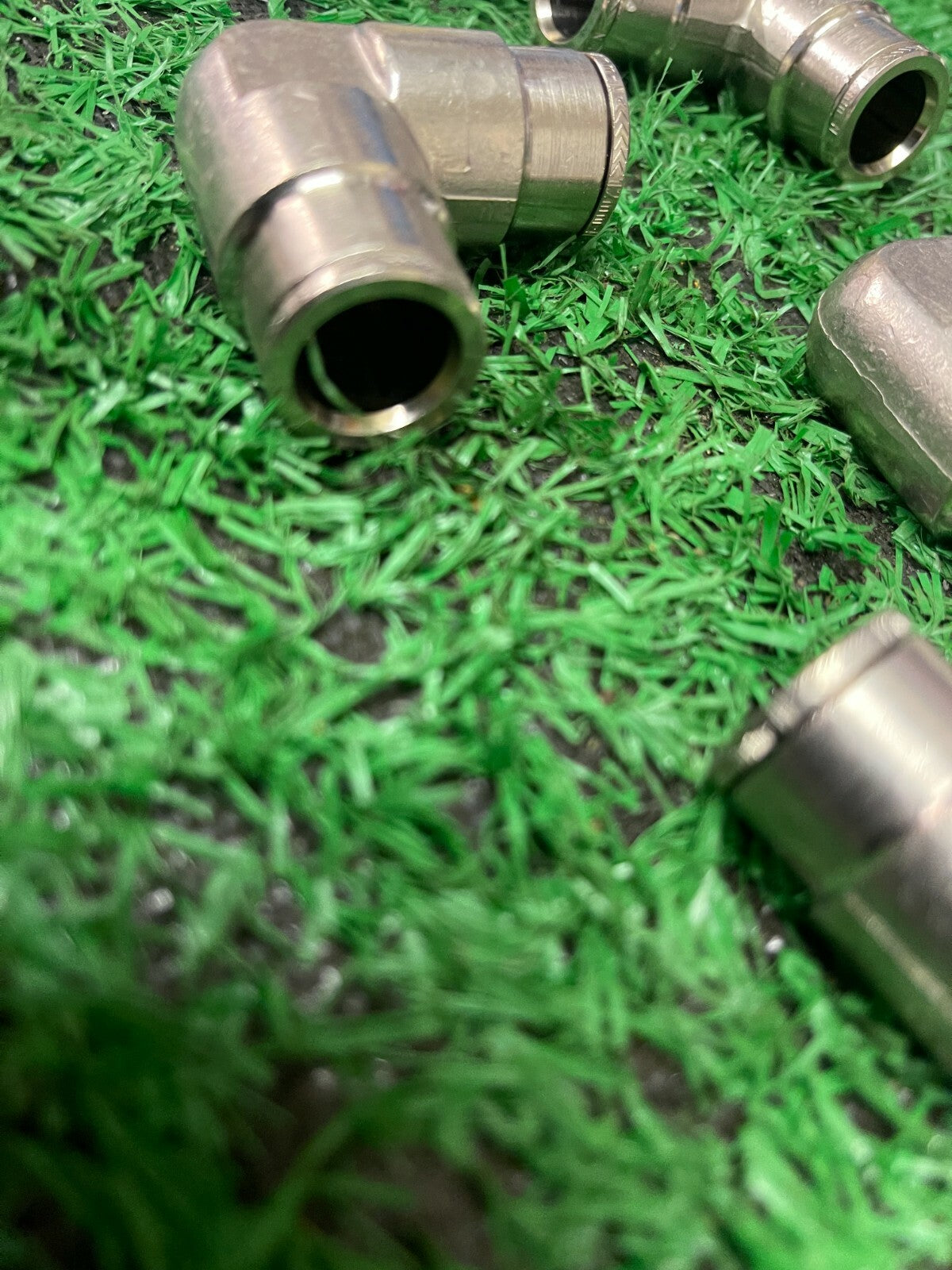 12mm 90 degrees f/f pipe push fitting 210-1880 Stainless Steel pack of 4 