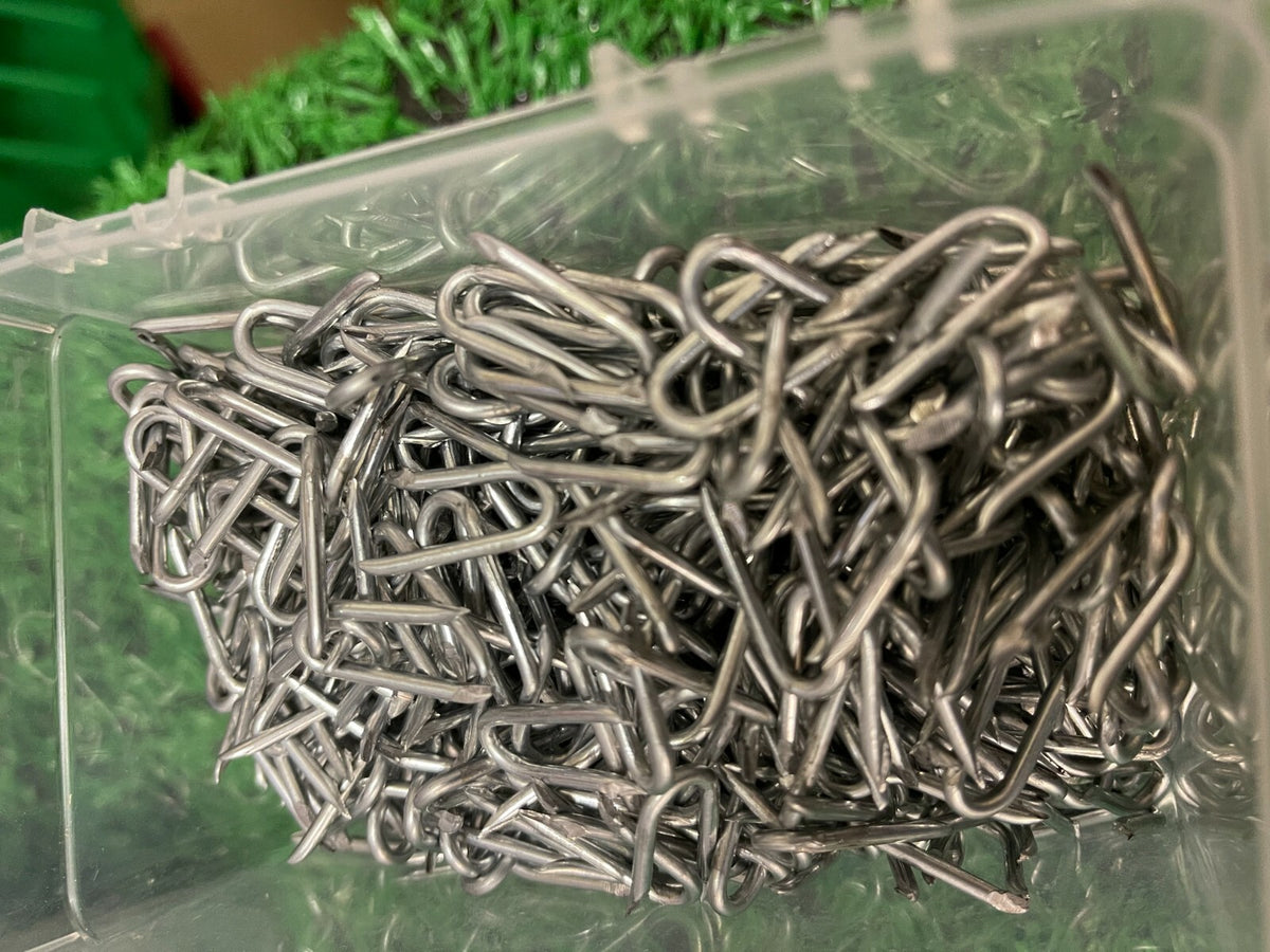 Fencing Staples 2mm x 20mm Galvanised 1 kgs pack