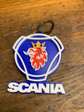 SCANIA Truck Blue Keyring Key Chain for Lorry Truck Keys