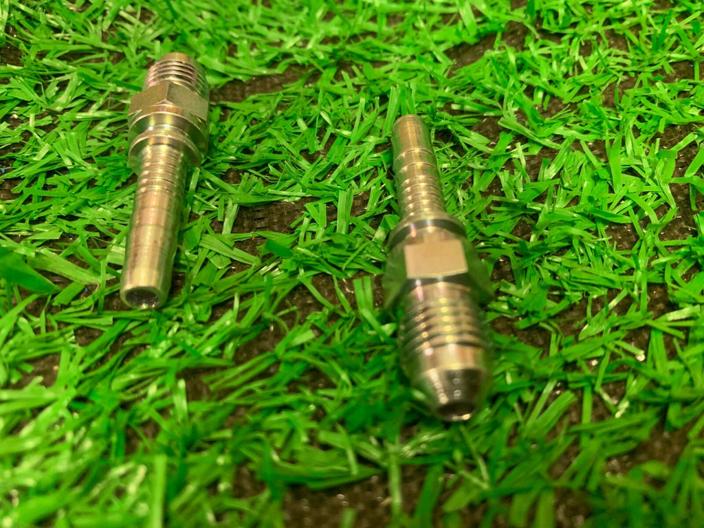1/4 hydraulic hose insert 7/16 JIC male  pack of 2