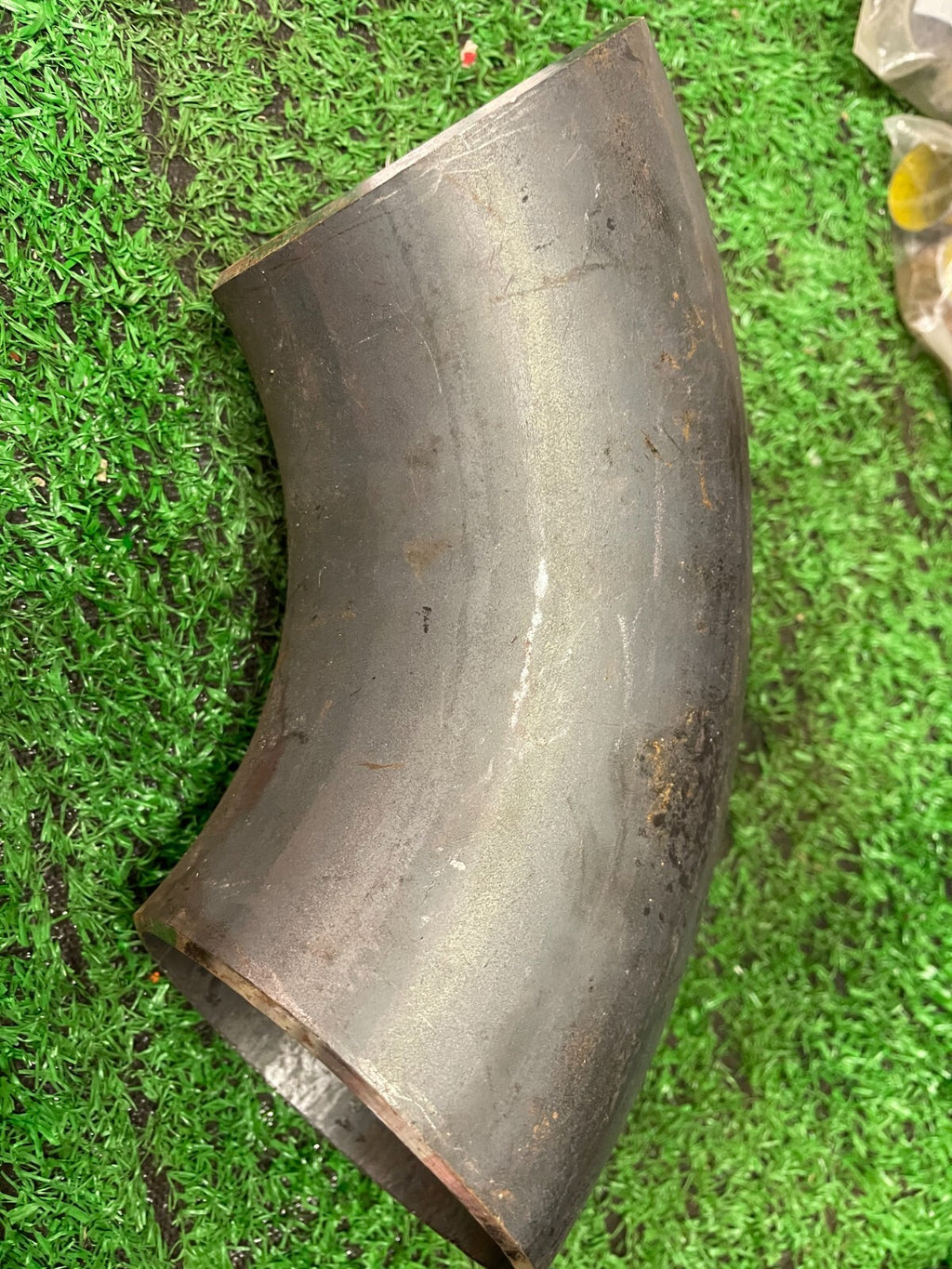 4" steel weld on 90 degrees elbow pipe joiner 114mm od 106mm id