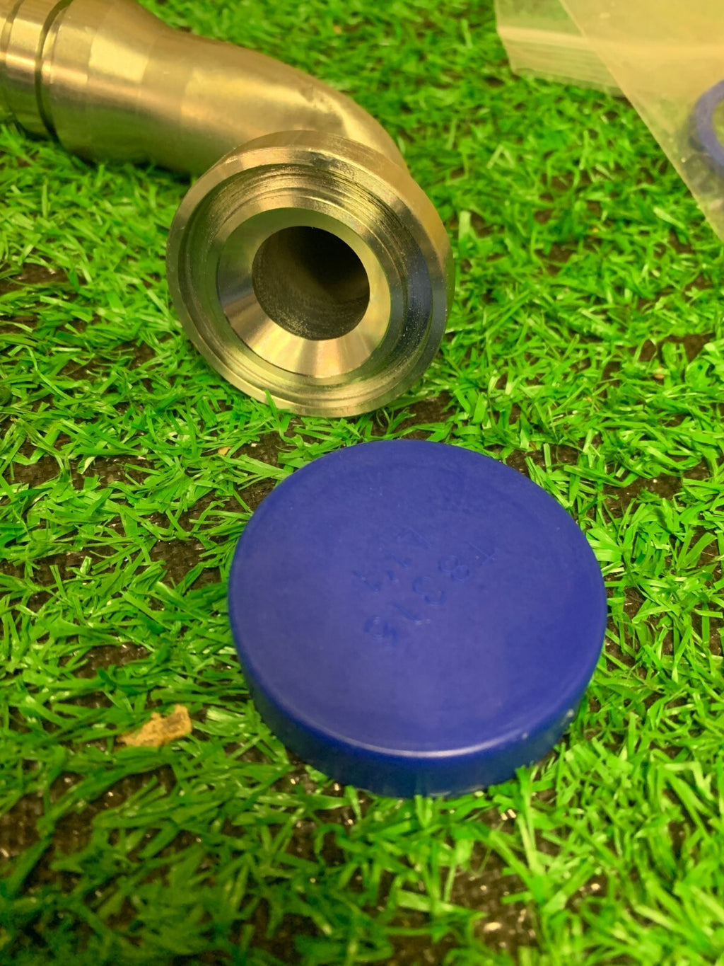 1" hydraulic hose insert SFLH 25 16 90 4SH flange fit 3000 psi pack of 2