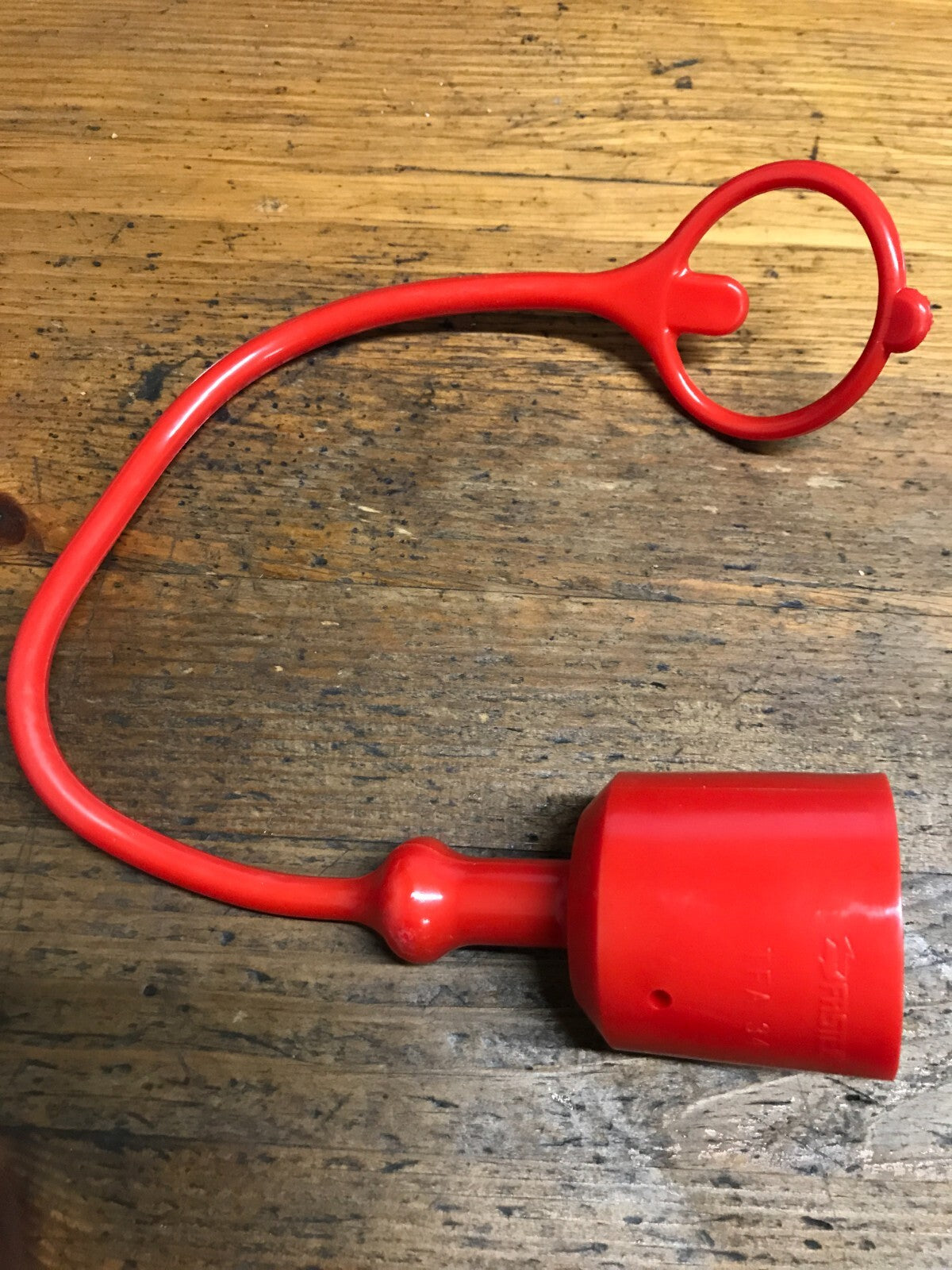 3/4 ANV male quick release hydraulic coupler dust cover  Red