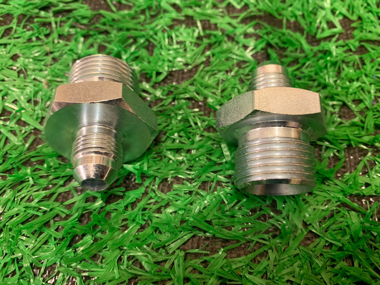 1/2 bsp x 1/2 Jic male / male adapter pack of 2