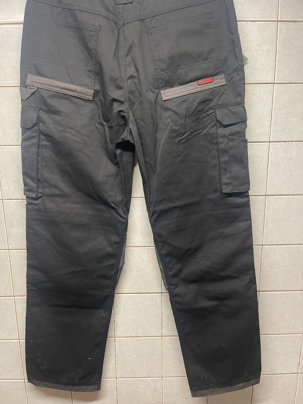 Blackrock Grampian Teflon Professional Work Trousers Black size 40L Waist
