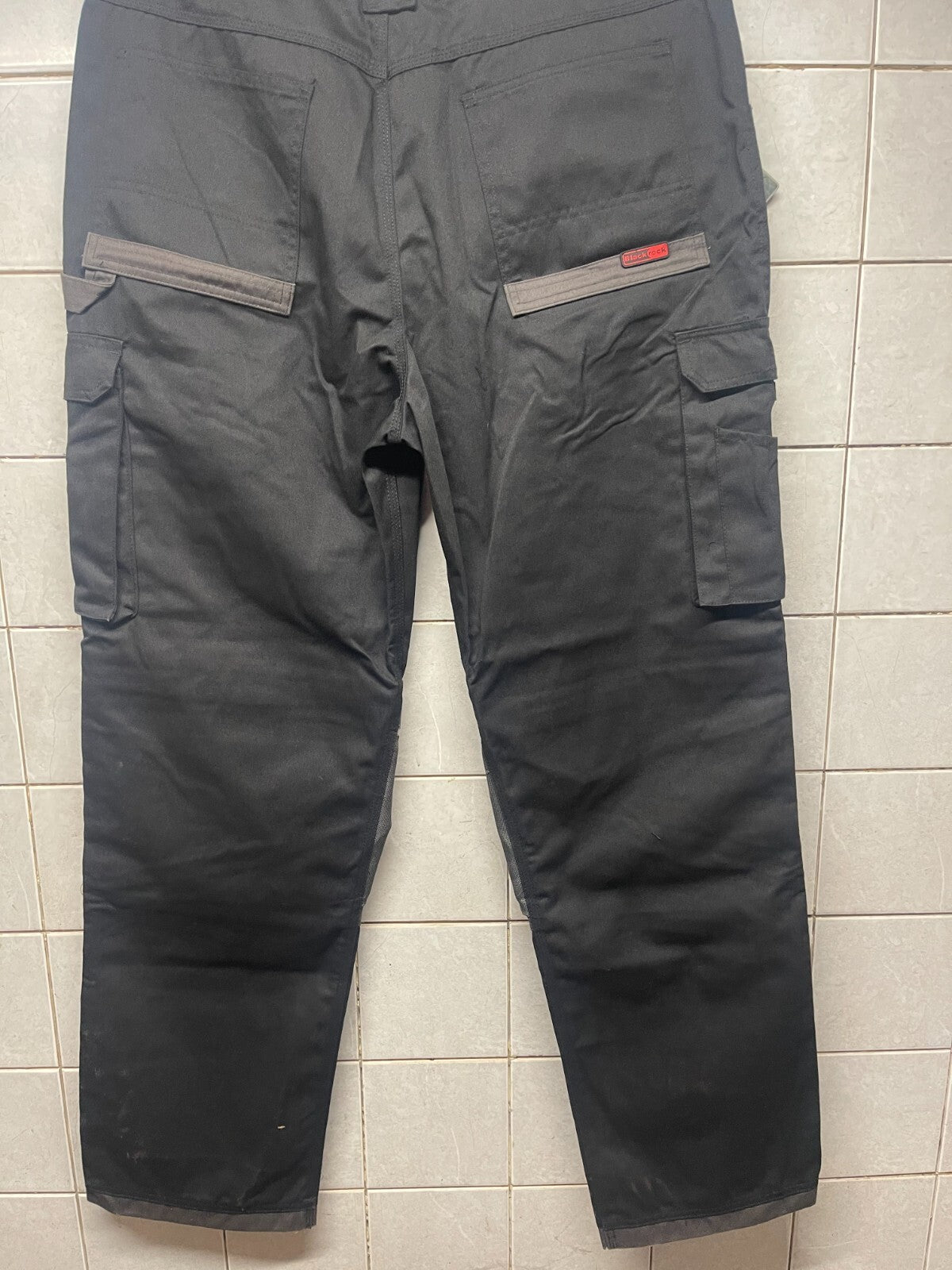 Blackrock Grampian Teflon Professional Work Trousers Black size 40L Waist