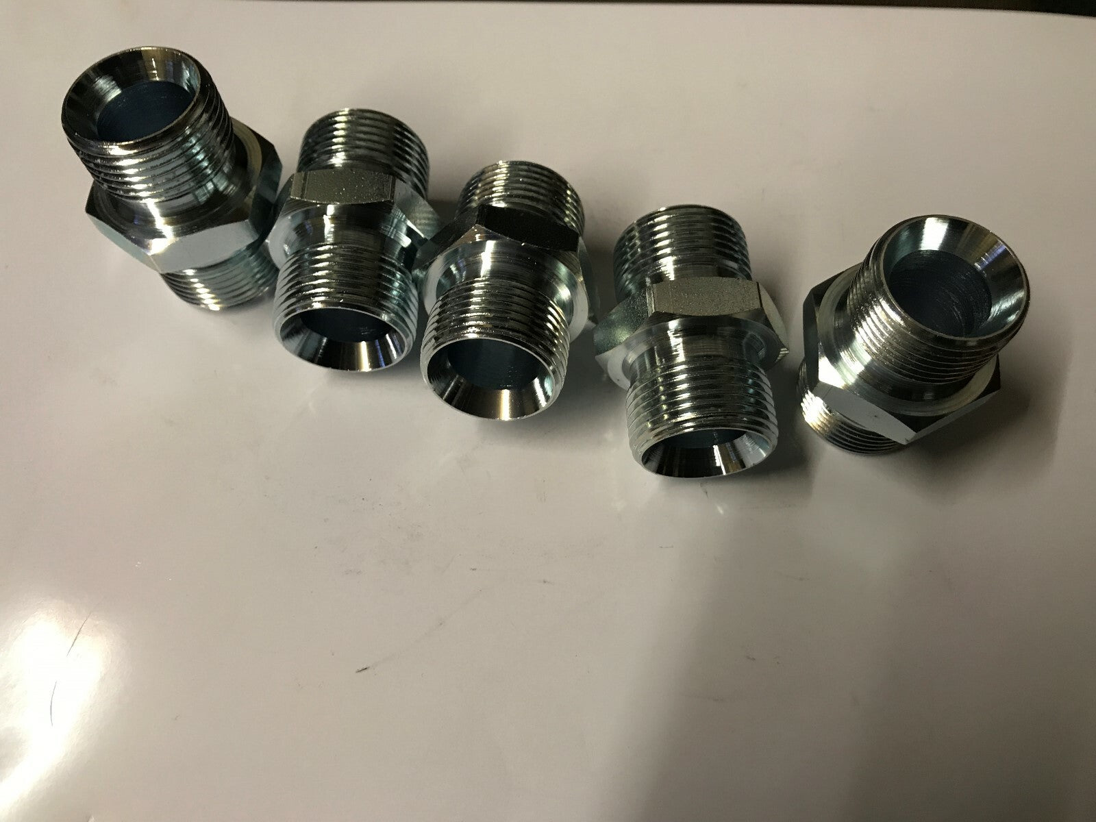 3/4 bsp male x male hydraulic adapter pack of 5