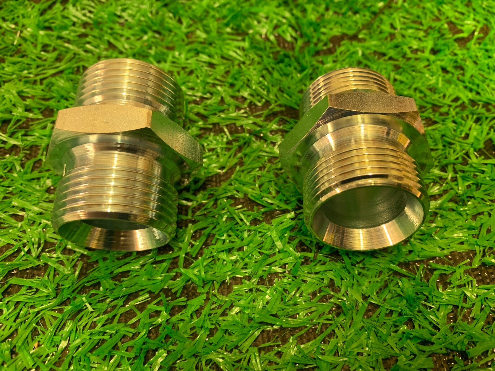 1" bsp x 1" bsp male / male adapter pack of 2