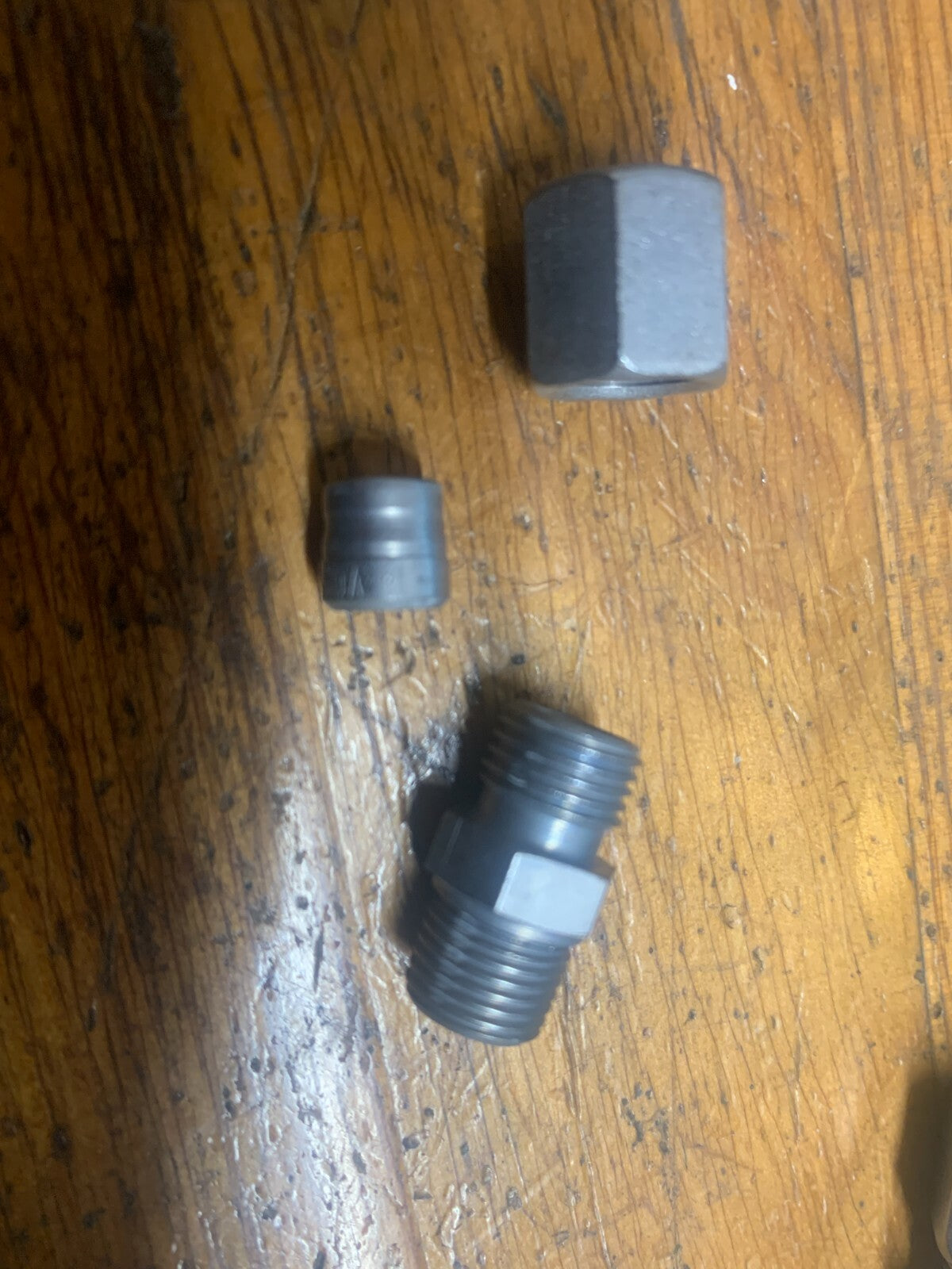 1/8 bsp x M10 6LL metric Cutting ring Compression Adaper Voss pack of 2