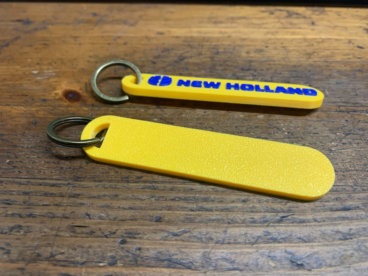 New Holland Keychain 95mm x 20mm pack of 2