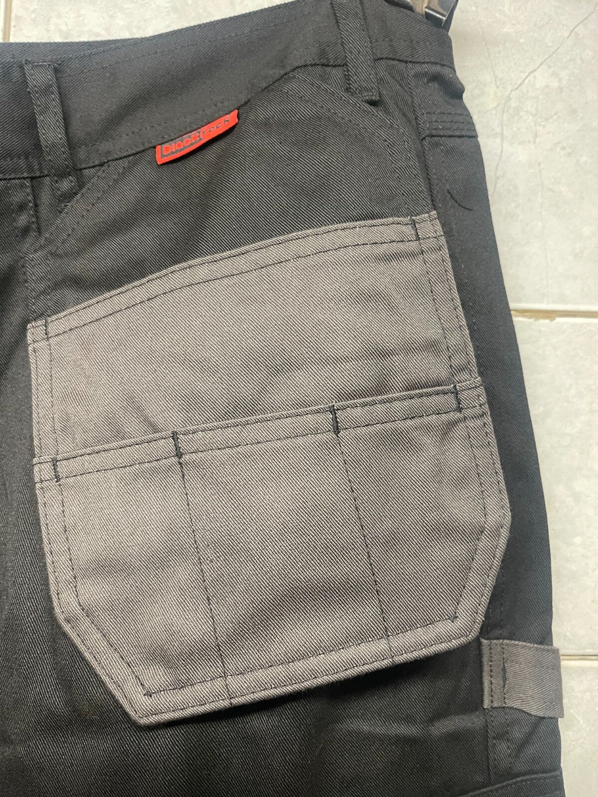 Blackrock Grampian Teflon Professional Work Trousers Black size 40L Waist