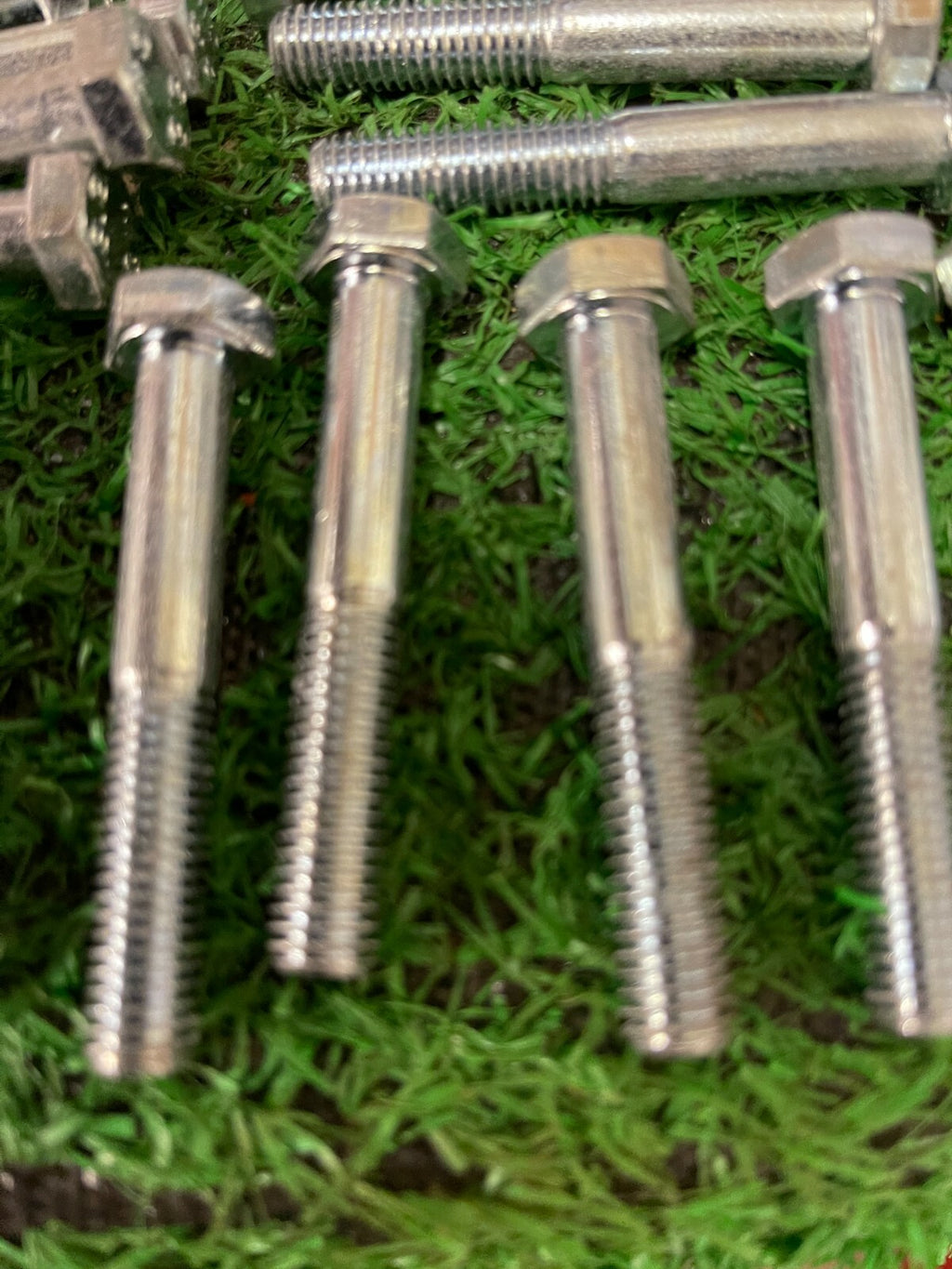 M8 x 55 Bolt  8.8  with Nyloc nut zinc plated pack of 40