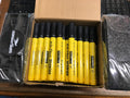Write Mark Drywipe marker pen Bullet tip Black pack of 100 with 2 wipers