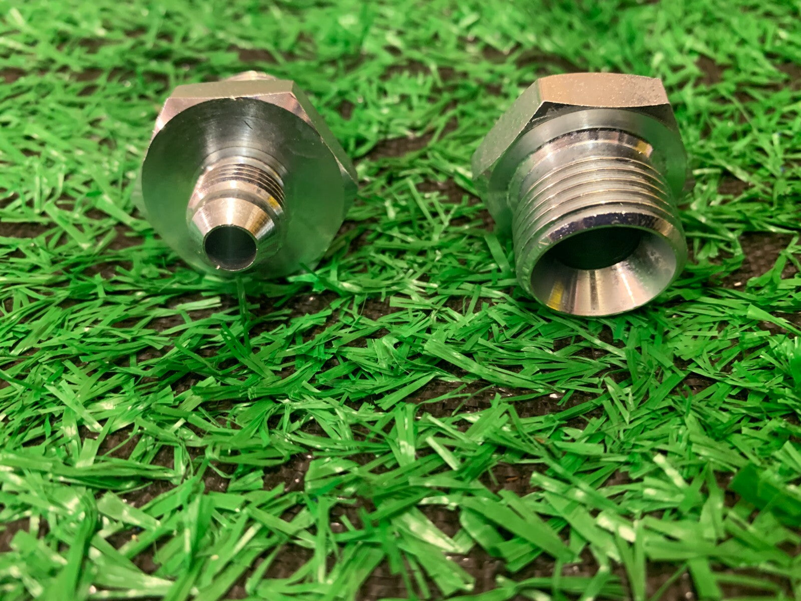 1/2 bsp x 1/2 Jic male / male adapter pack of 2