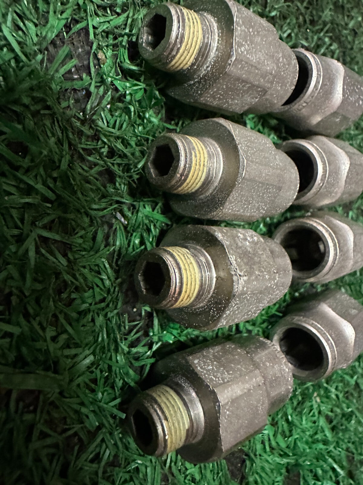 10mm pipe push fitting 1/8 bsp male stainless steel pack of 8