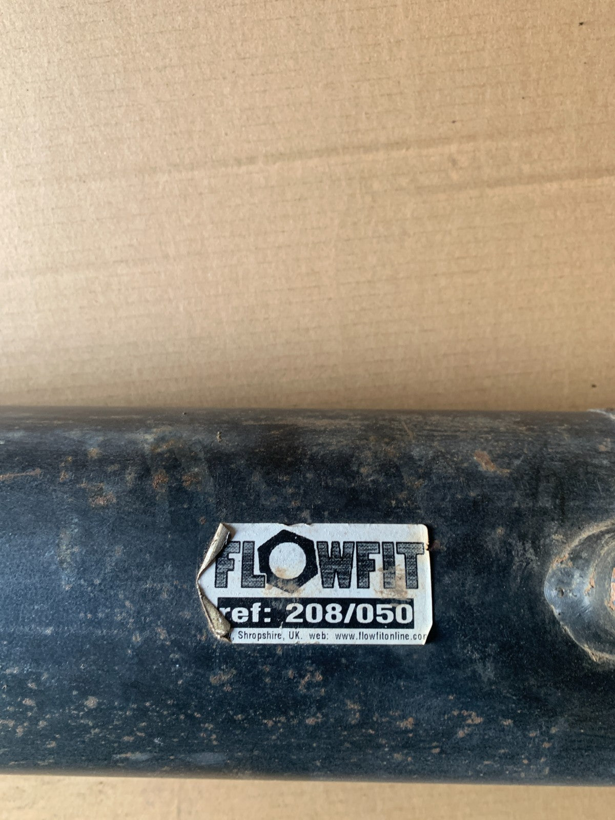 Double Acting Hydraulic Ram Cylinder 120mm bore 70mm rod 765mm closed rated 60t