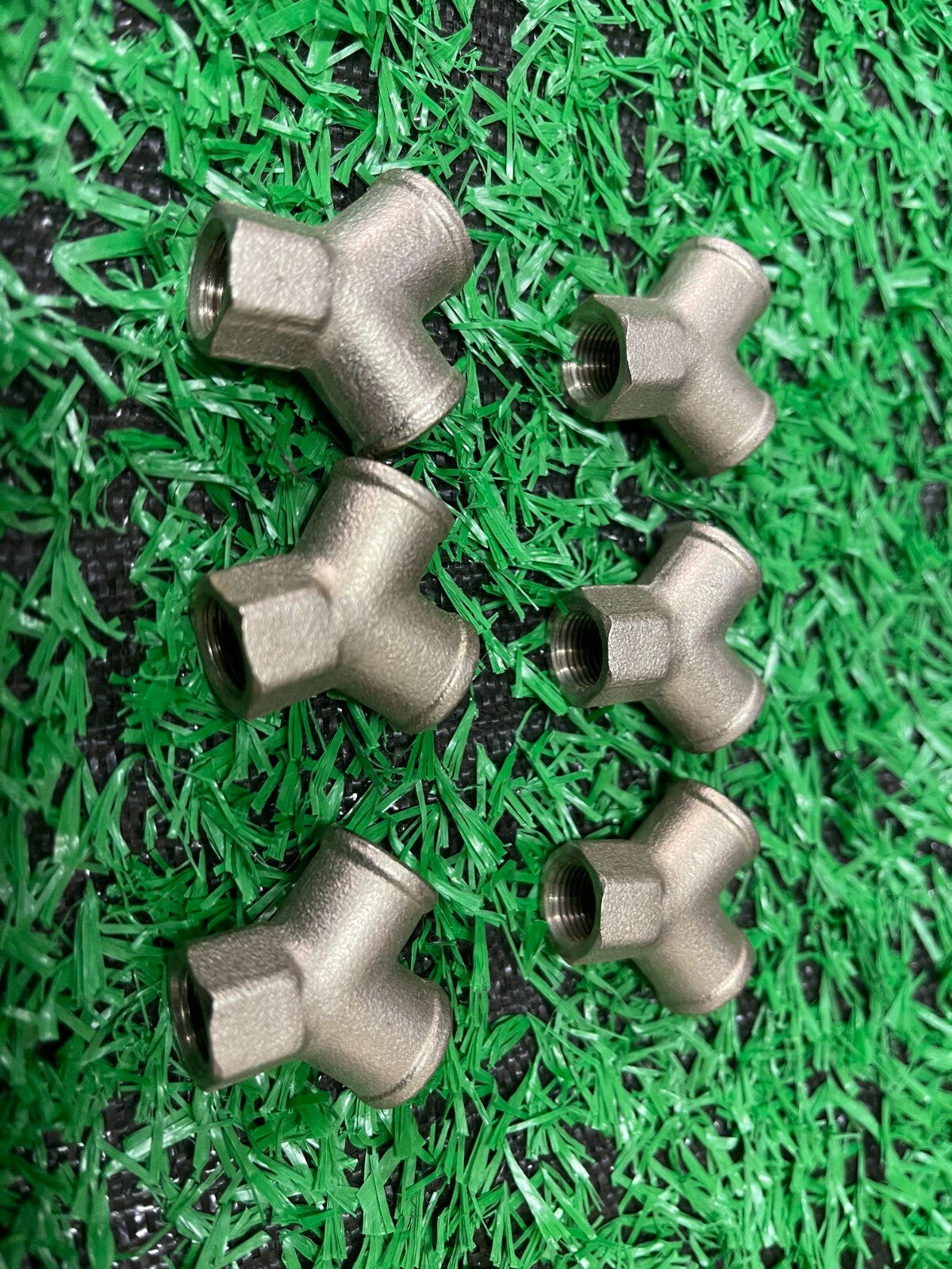1/8 BSP Y-Piece Female Fittings pack of 6