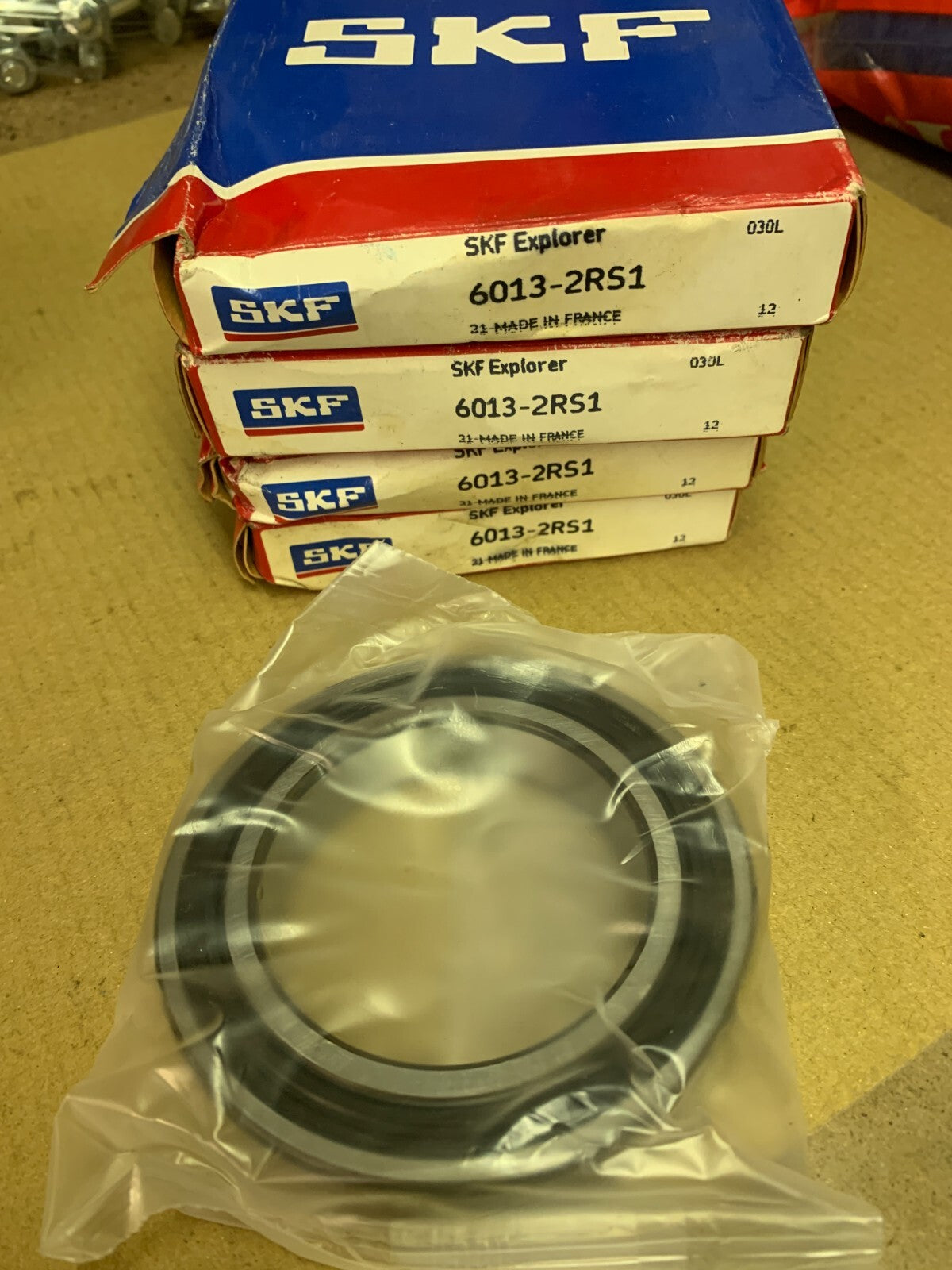 SKF 6013 2RS Bearing  pack of 4