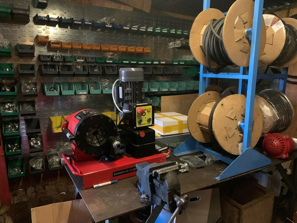 1/2 Hydraulic Hose Assembly 2SN 2 Wire EN853 Hose Pick your Length and Fittings