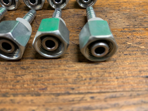1/4 hydraulic hose insert M14 female pack of 10