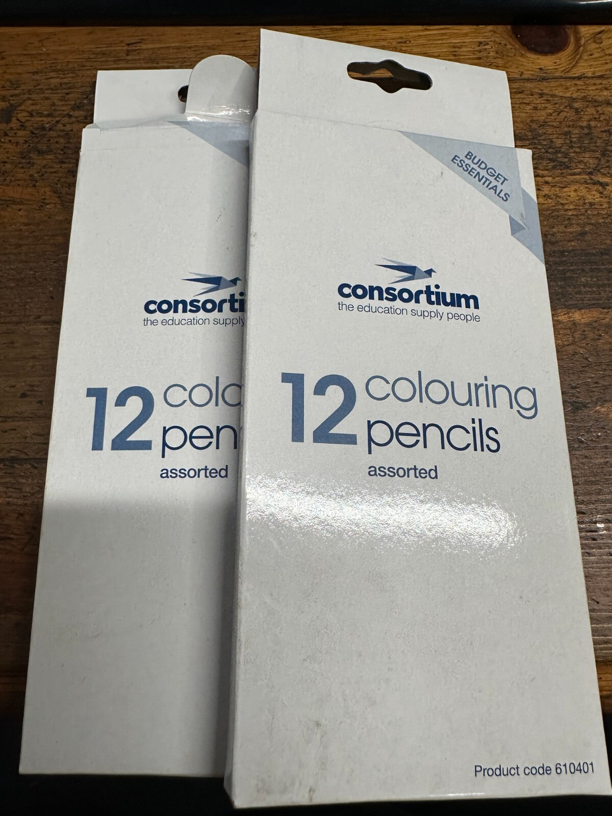 12 Pack COLOURED PENCILS Assorted Colours New in Pack x 2 packs 24 in total